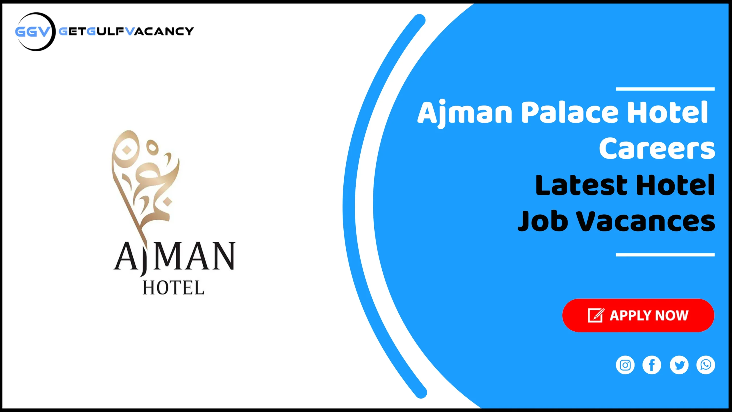 Ajman Palace Hotel Careers