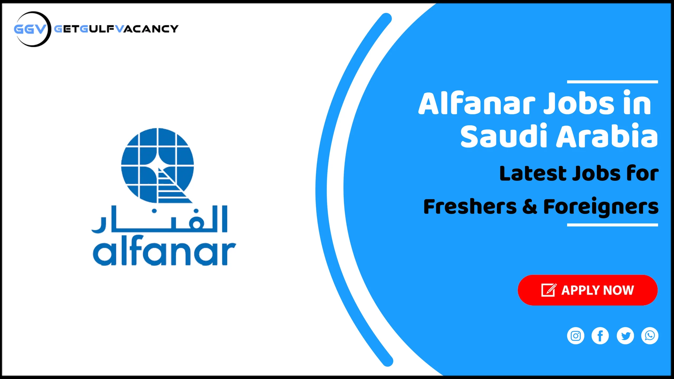 Alfanar Jobs in Saudi Arabia