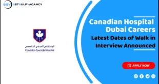 Canadian Hospital Dubai Careers