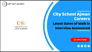 City School Ajman Careers