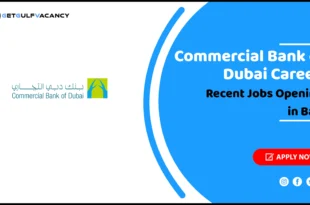 Commercial Bank of Dubai Careers