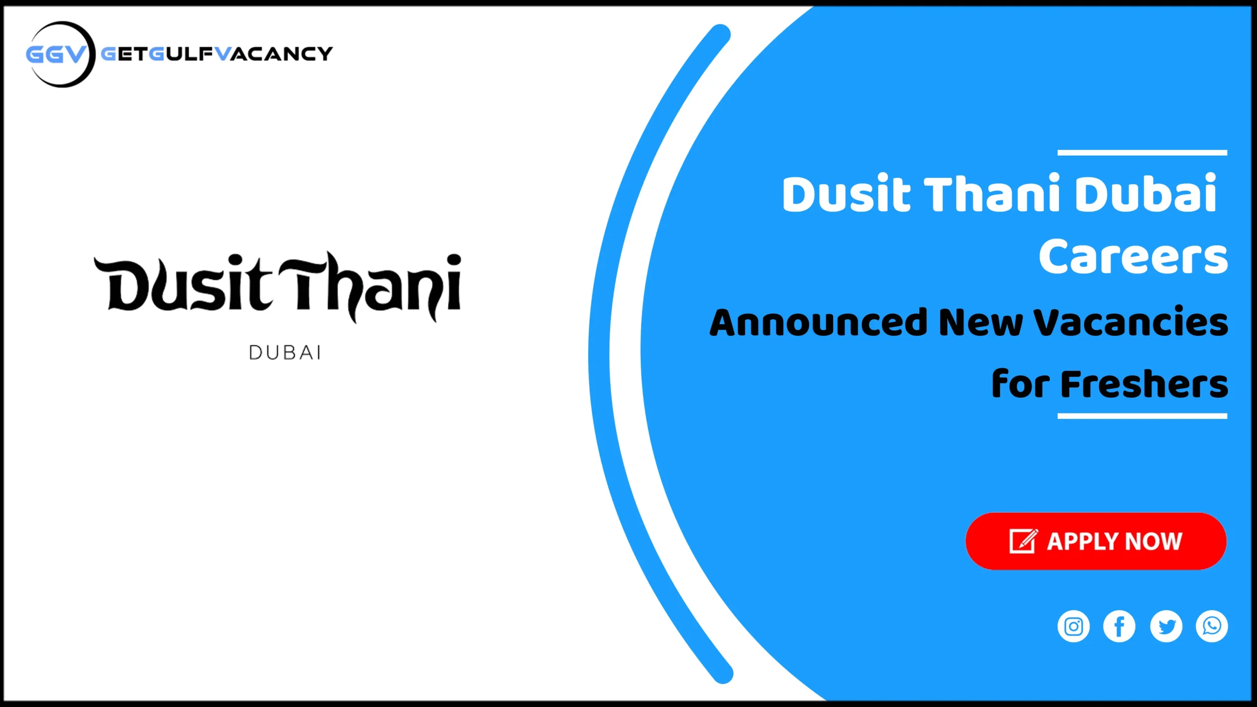 Dusit Thani Dubai Careers