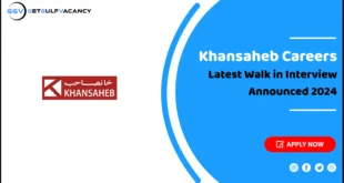 Khansaheb Careers