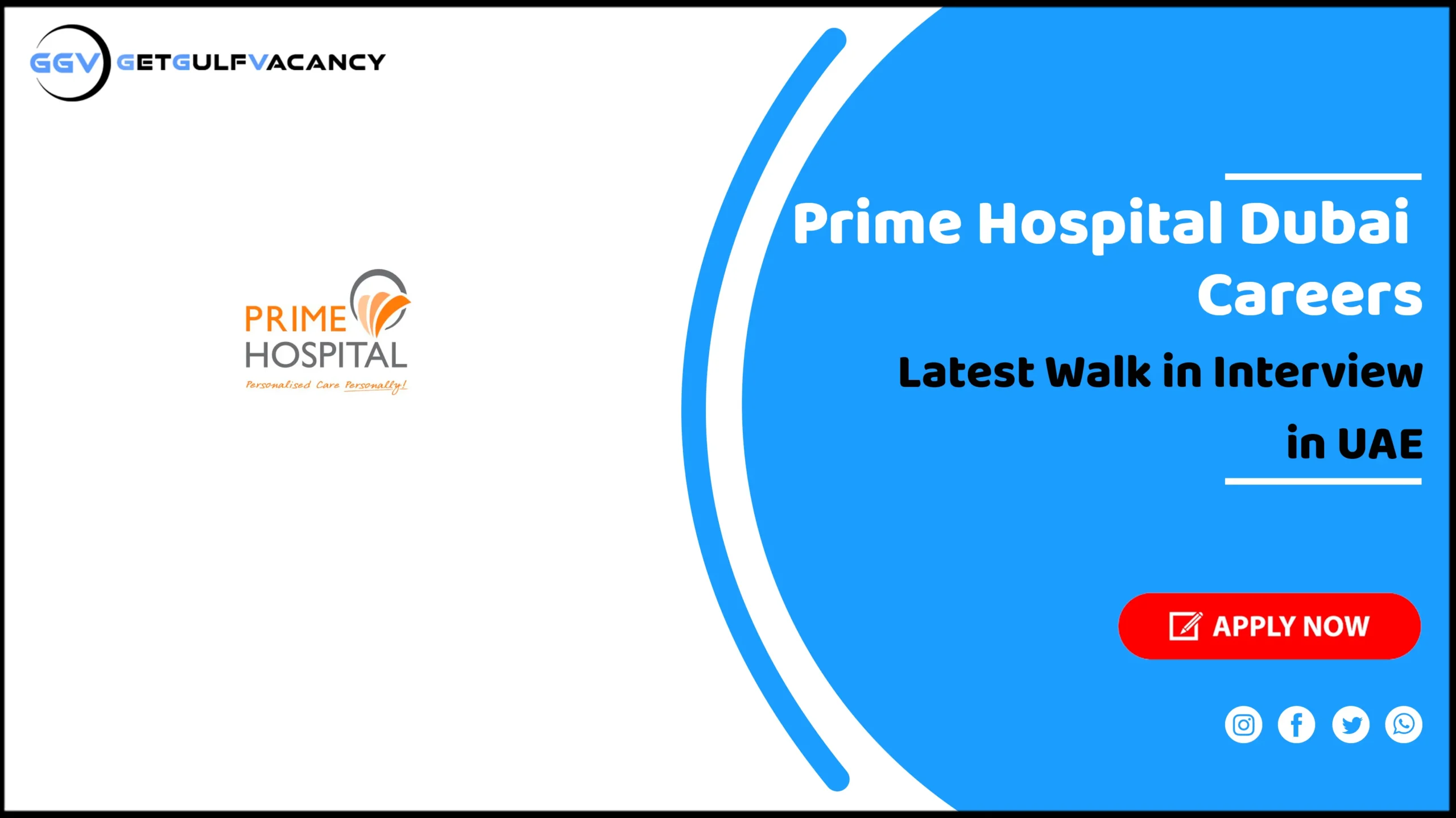 Prime Hospital Dubai Careers