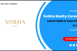 Sobha Realty Careers