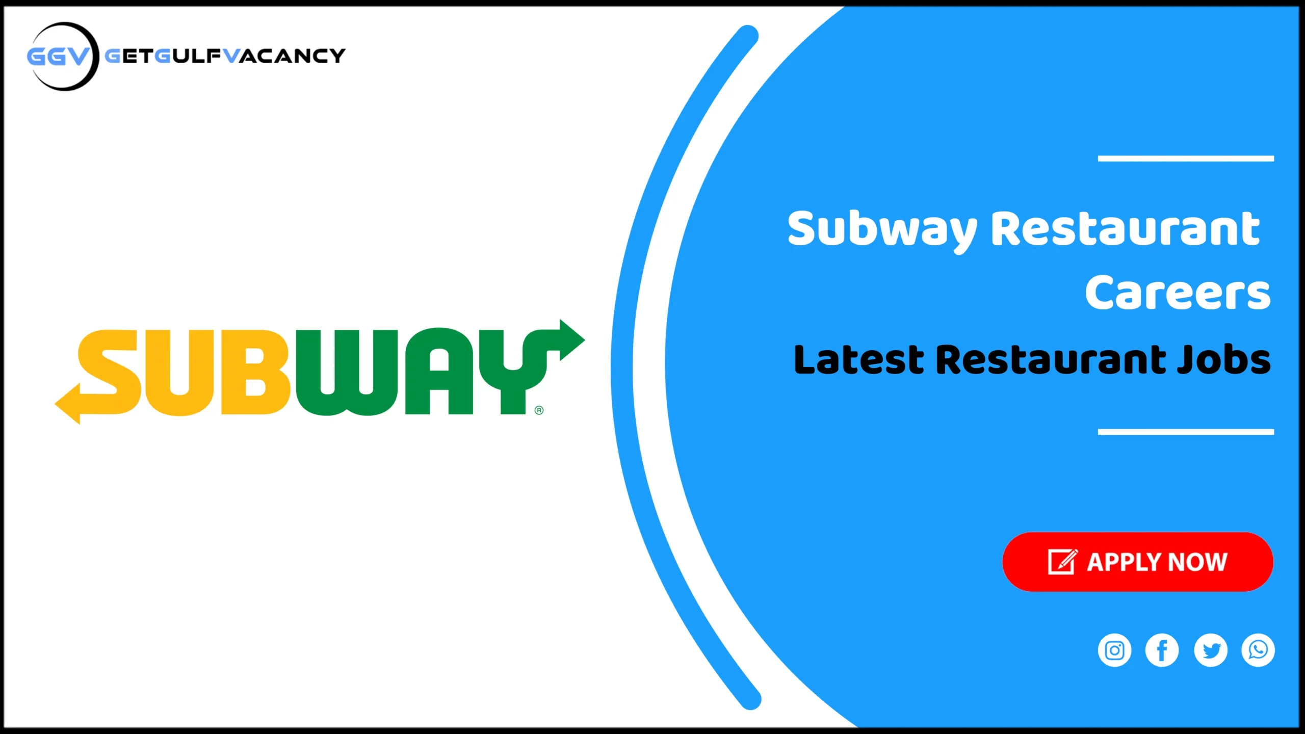 Subway Restaurant Careers