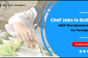 Chef Jobs in Dubai