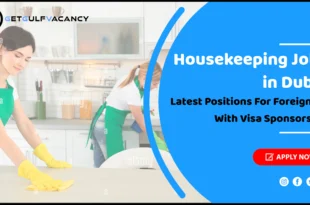 Housekeeping Jobs in Dubai