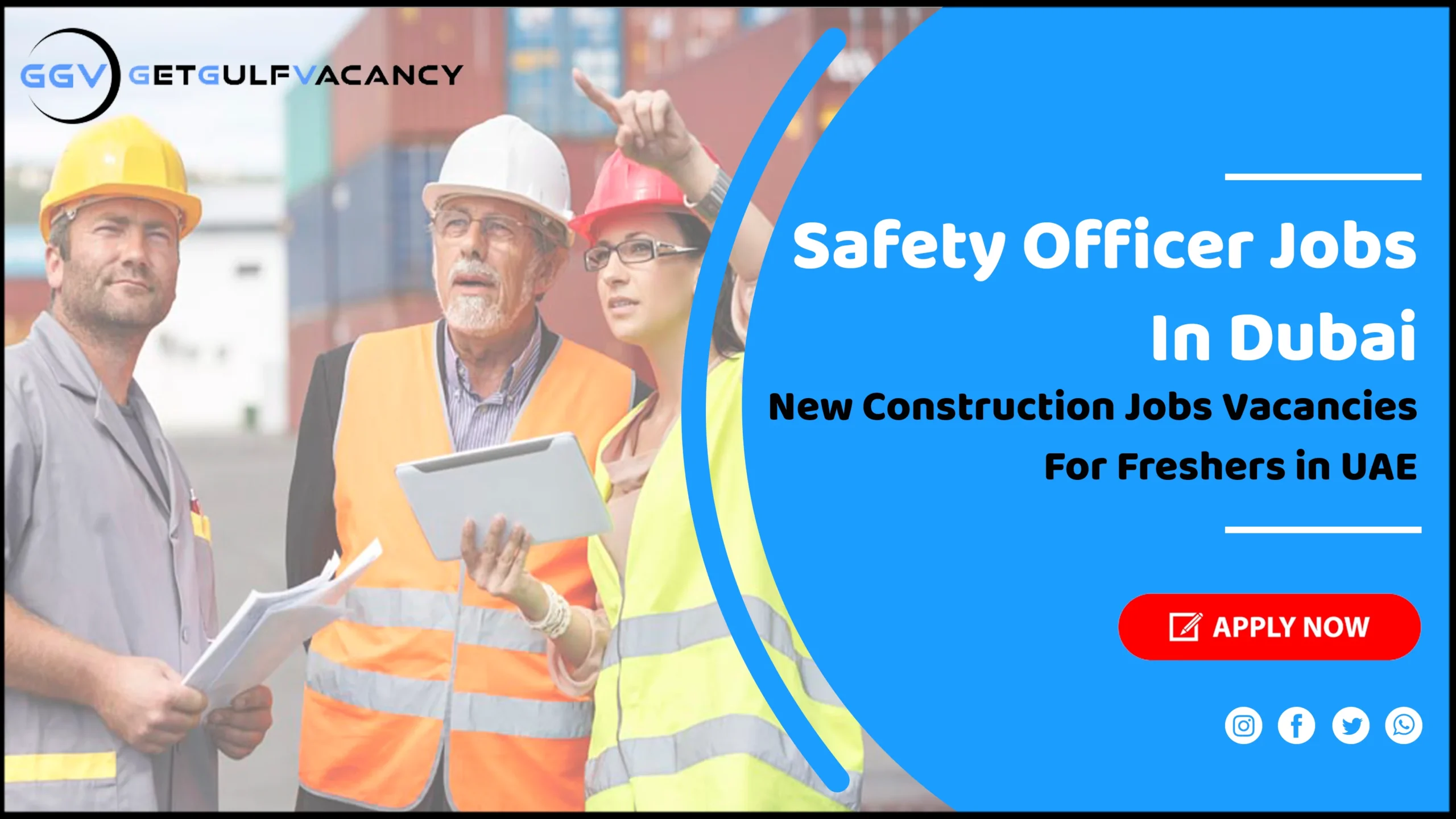 Safety Officer Jobs in Dubai