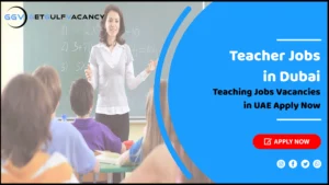 Teacher Jobs in Dubai