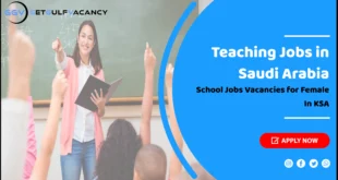 Teaching Jobs in Saudi Arabia