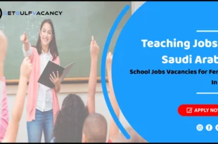 Teaching Jobs in Saudi Arabia