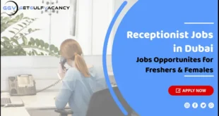 Receptionist Jobs in Dubai