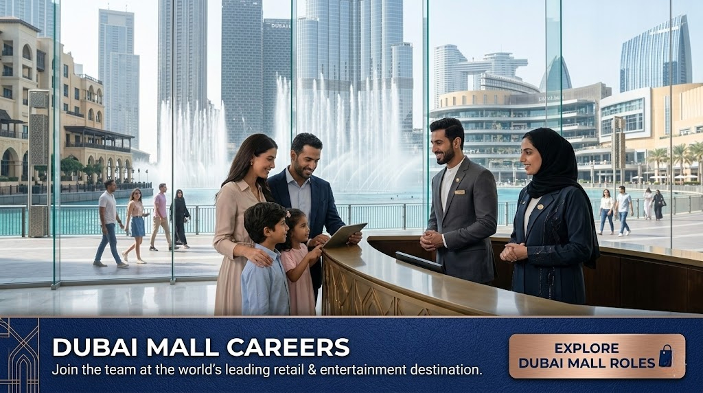 Dubai Mall Careers 2026 | Apply for Retail & Customer Service Jobs