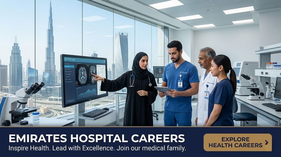 Emirates Hospital Careers 2026 | Apply for Healthcare Jobs