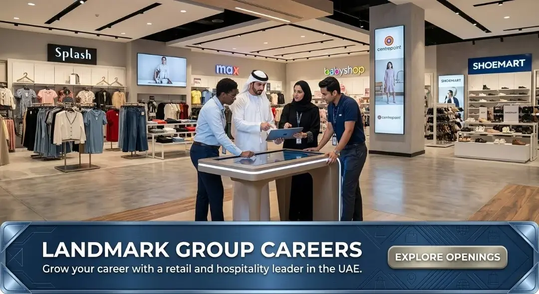 Landmark Group Careers 2026 | Apply for UAE Retail & Mall Jobs