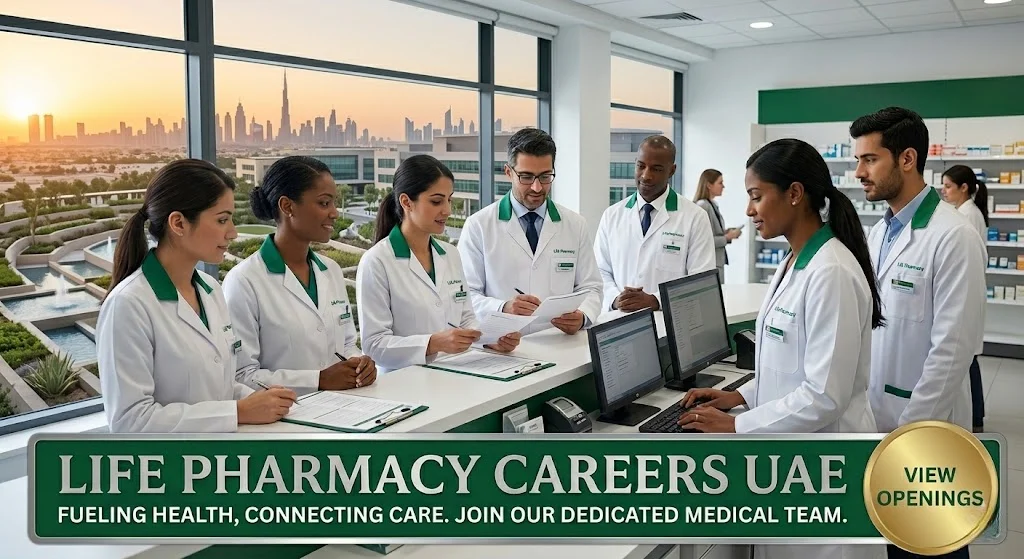 Life Pharmacy Careers: Active Medical & Retail Vacancies in UAE