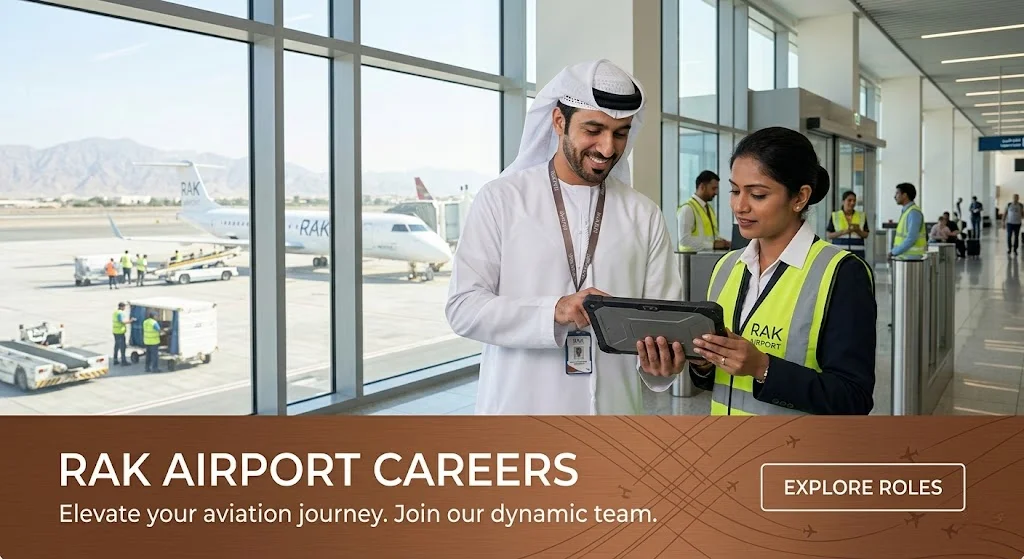 RAK Airport Careers 2026: Aviation & Ground Staff Jobs