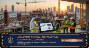 Asia Prime General Contracting Company Careers 2026 | UAE Jobs