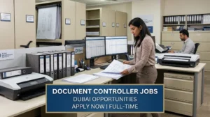 Document Controller Jobs in Dubai: Office & Site Roles
