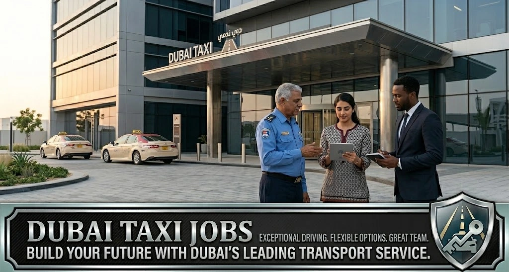 Dubai Taxi Jobs 2026: Drivers, Dispatch & Garage Roles