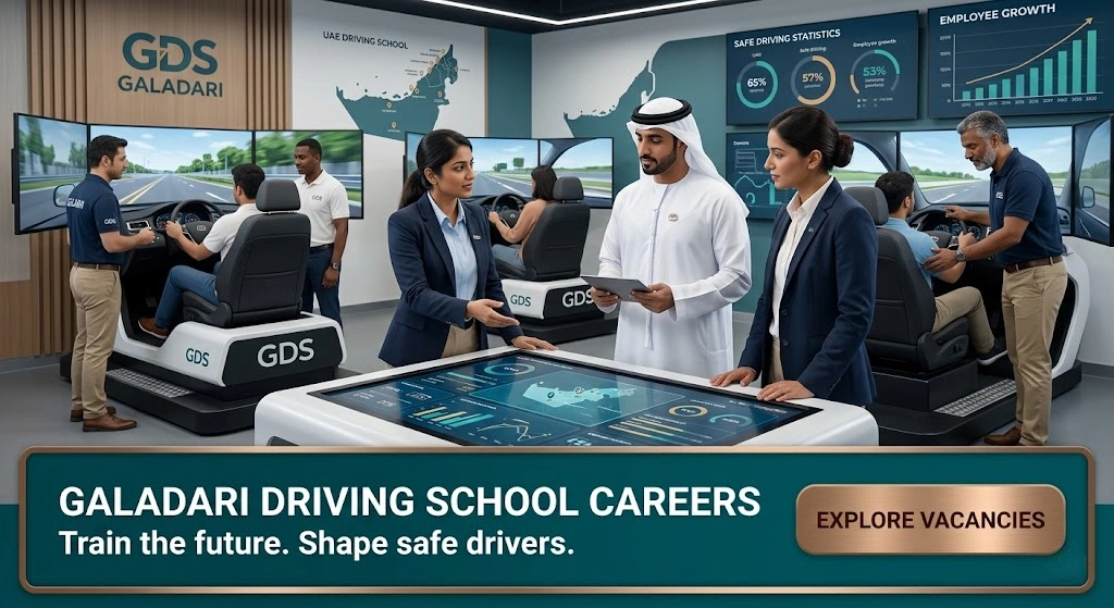 Galadari Driving School Careers: Office & Instructor Jobs