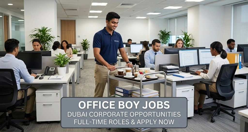Office Boy Jobs in Dubai 2026: Admin & Pantry Support