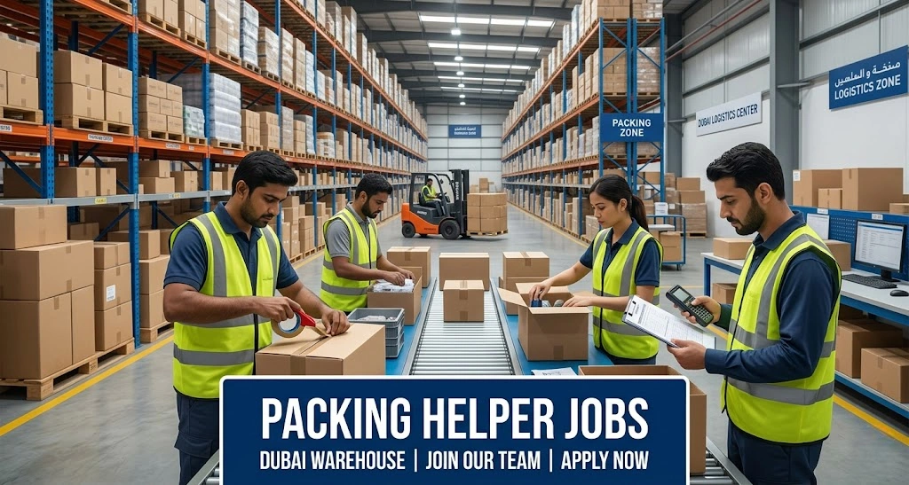 Packing Helper Jobs in Dubai: Warehouse & Factory Roles