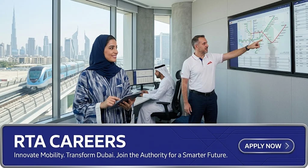 RTA Careers 2026: Government Transport Jobs in Dubai