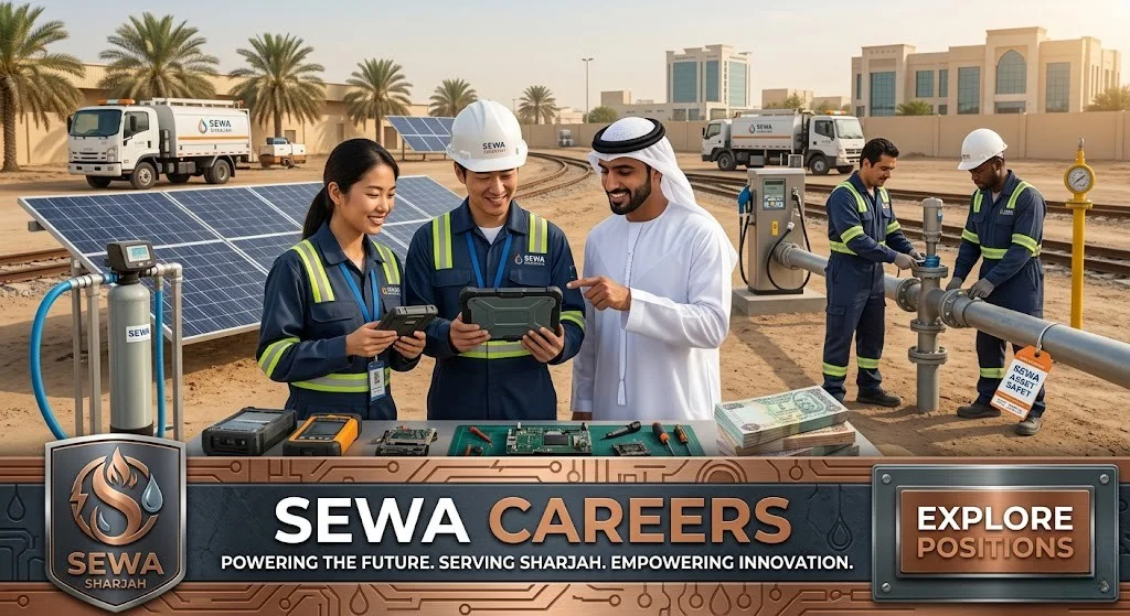 SEWA Careers 2026: Government Utility Jobs in Sharjah