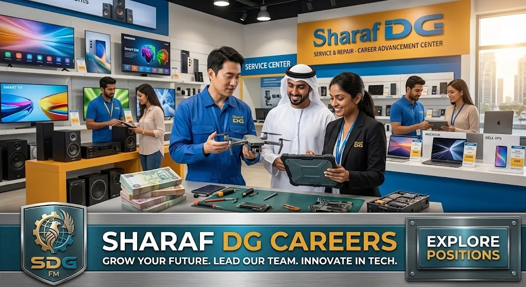 Sharaf DG Careers 2026: Electronics & Retail Jobs