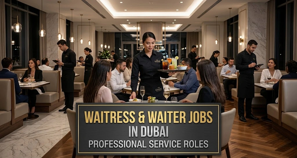 Waitress & Waiter Jobs in Dubai: Hotel & Dining Roles