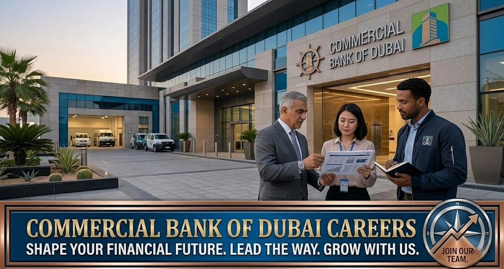 Commercial Bank of Dubai Careers: Finance & IT Jobs