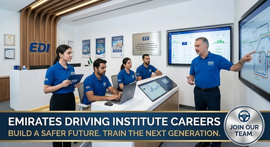 Emirates Driving Institute Careers: RTA Training Jobs