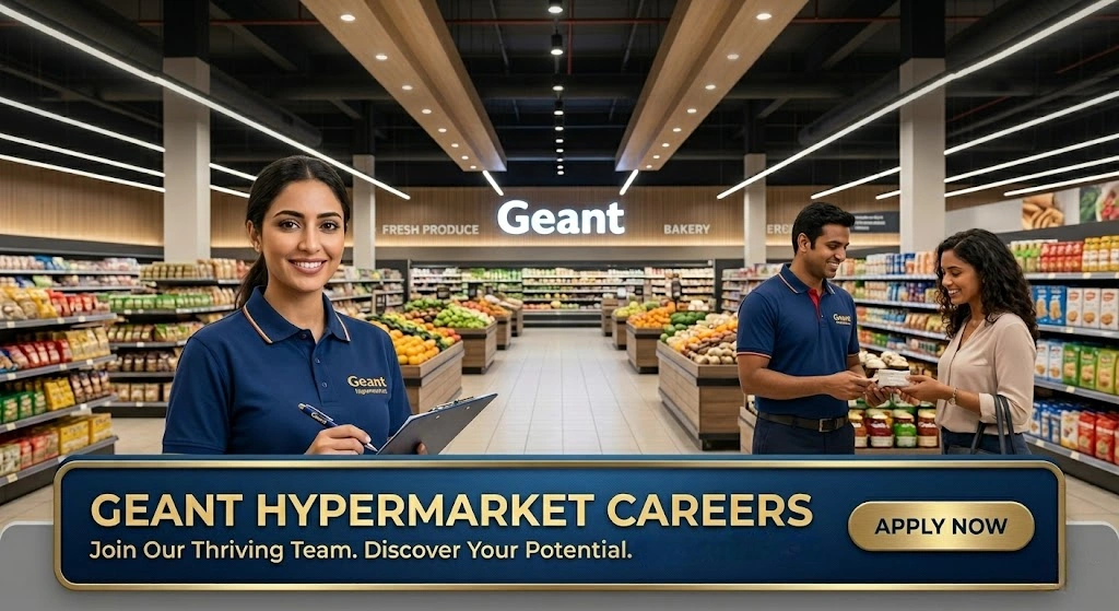 Geant Hypermarket Careers: Cashier, Merchandiser & Fresh Food Jobs