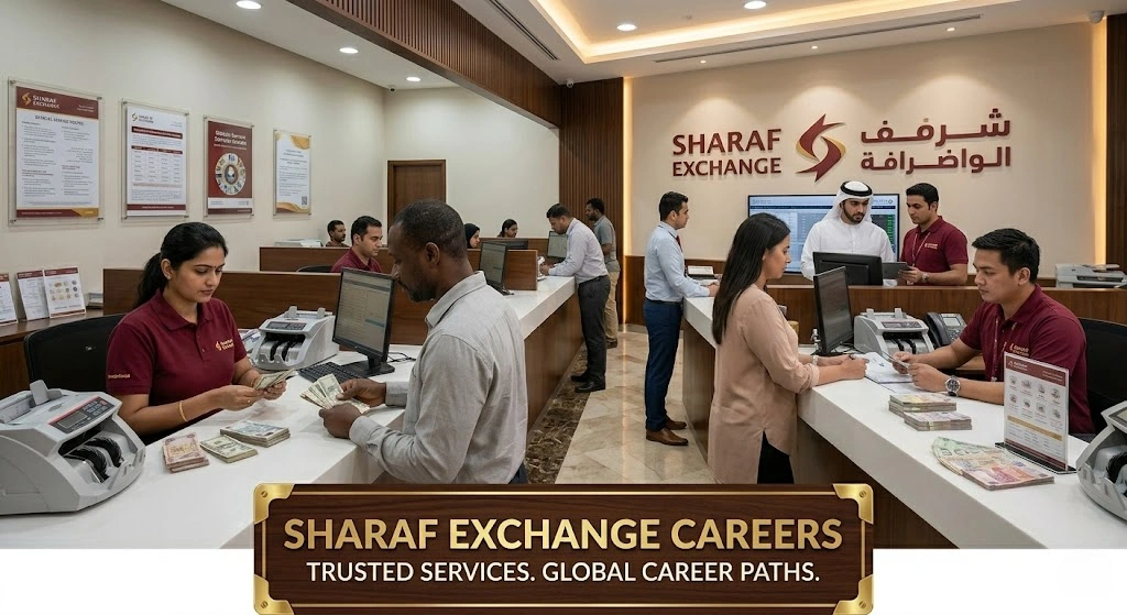 Sharaf Exchange Careers: Teller, Customer Service & Finance Jobs