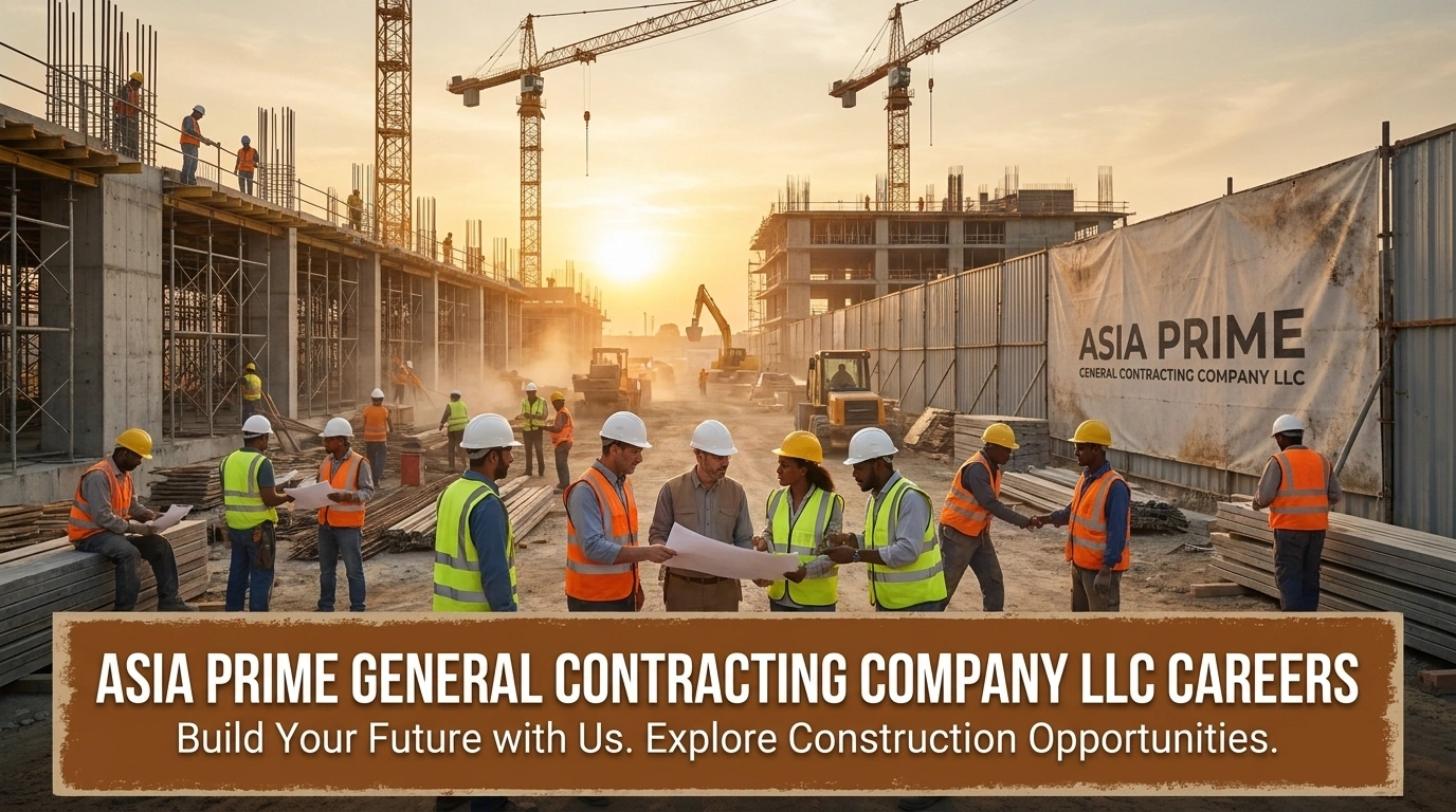 Asia Prime General Contracting Company LLC Careers: UAE Construction Jobs