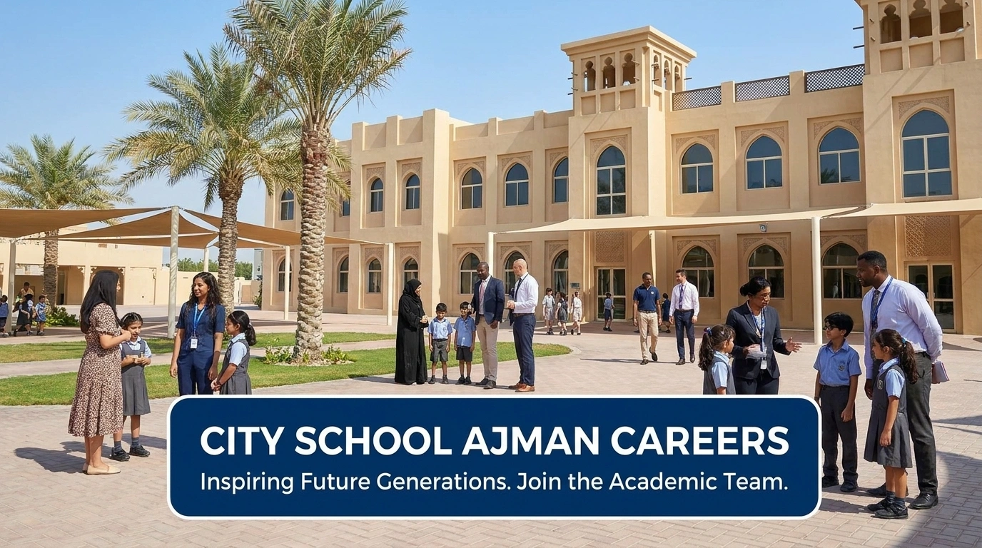 City School Ajman Careers 2026 | Teaching & Coach Jobs