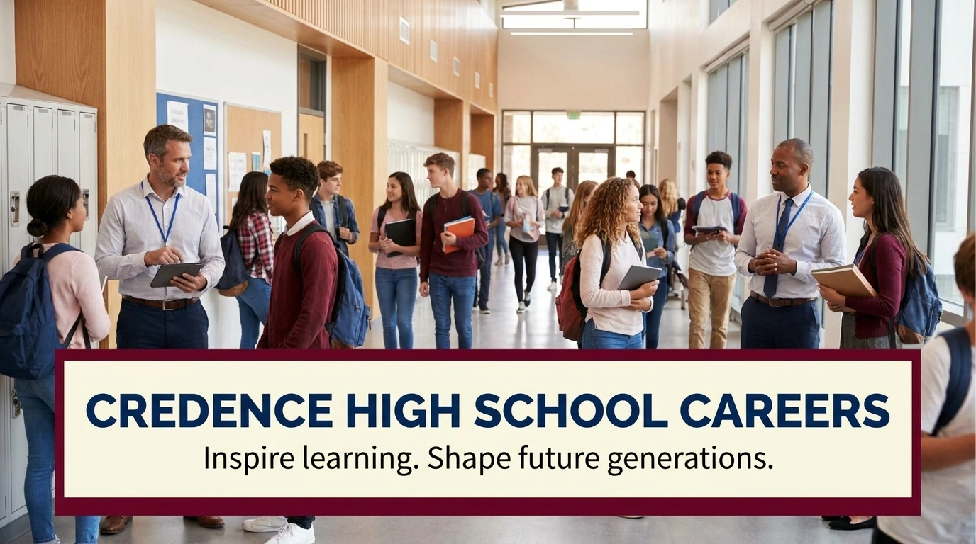 Credence High School Careers | Receptionist & Teacher Jobs
