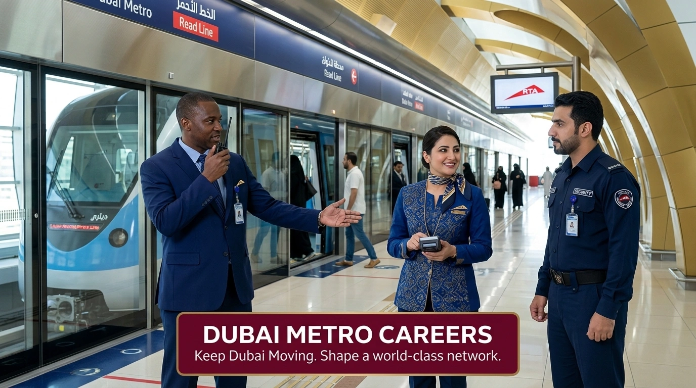 Dubai Metro Careers 2026 | Operations & Technical Roles
