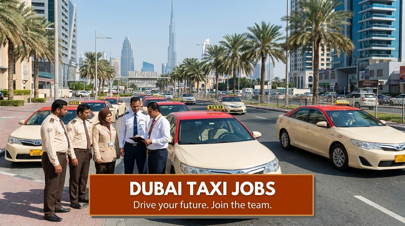 Dubai Taxi Jobs 2026 | Fleet Driving & Transport Roles