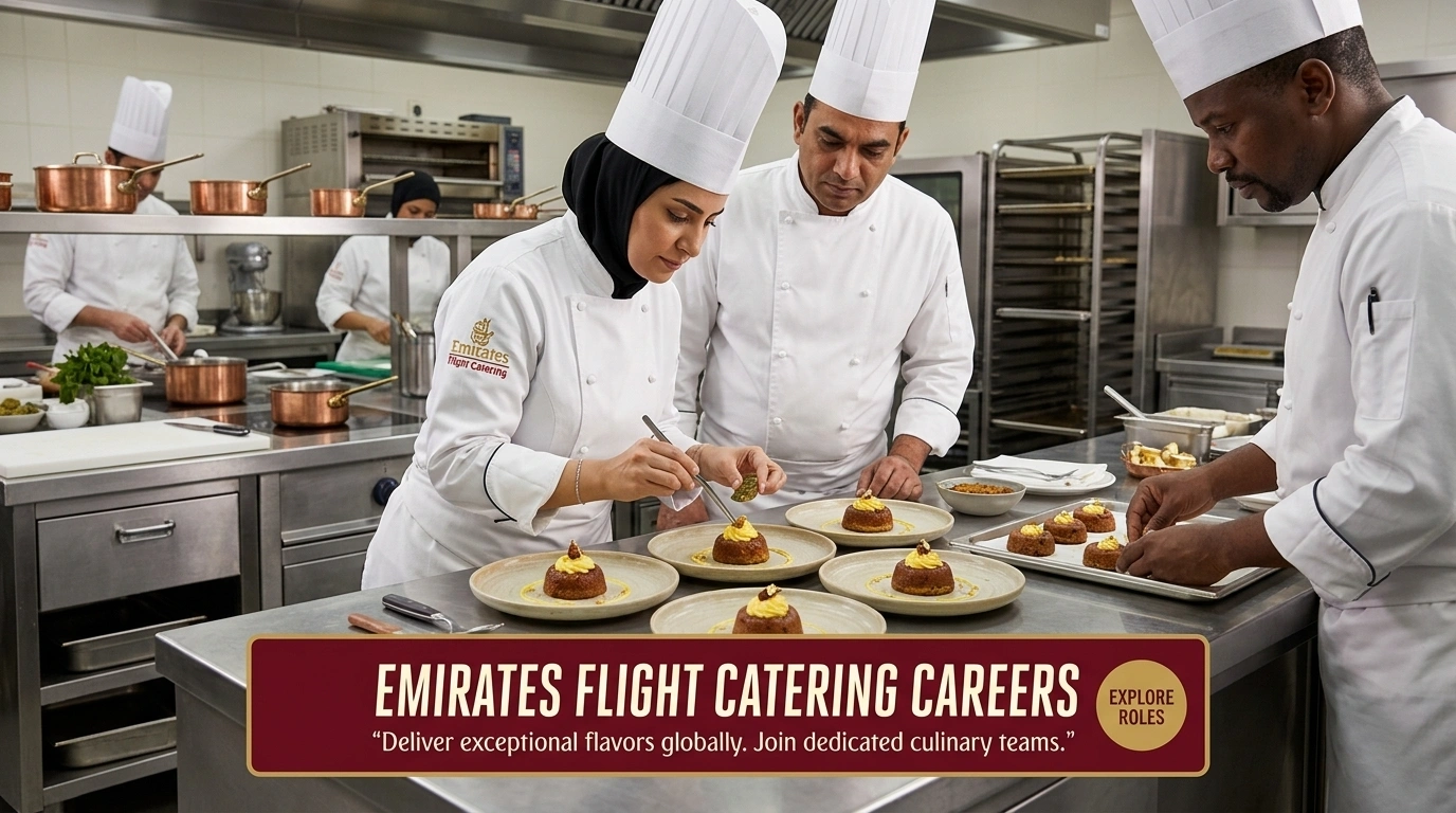 Emirates Flight Catering Careers | Dubai Airport Jobs 2026