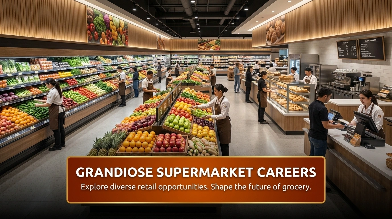 Grandiose Supermarket Careers | Retail & Cashier Roles