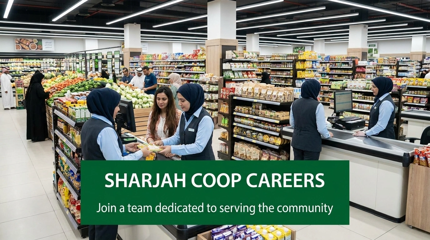 Sharjah Coop Careers | Supermarket & Retail Jobs
