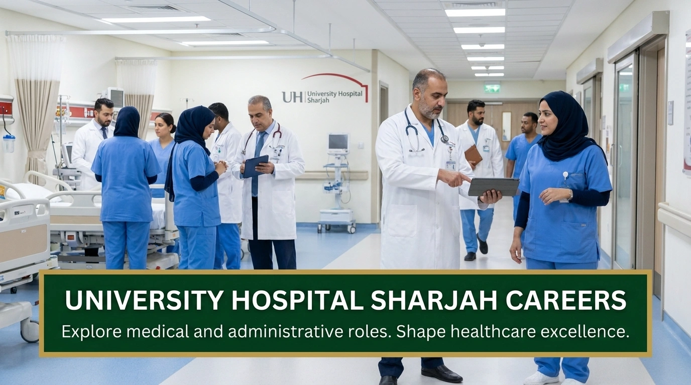 University Hospital Sharjah Careers 2026: Healthcare Jobs